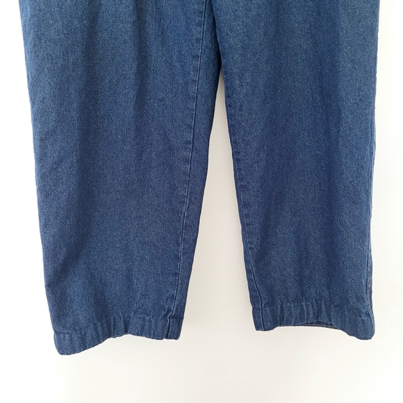 Vintage 80s American Sweetheart Jeans High Rise Straight Leg Pull On Grandma 18P - Picture 8 of 15